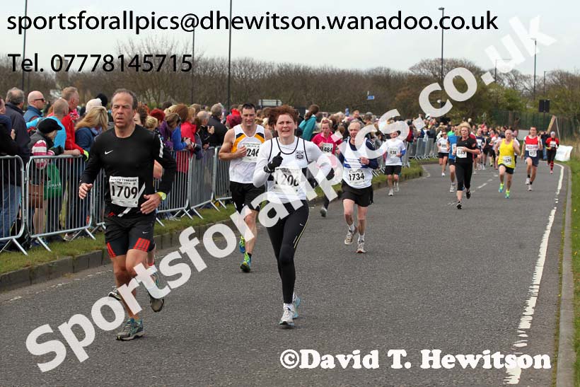 North Tyneside 10k Road Race. Photo: David T. Hewitson/Sports for All Pics